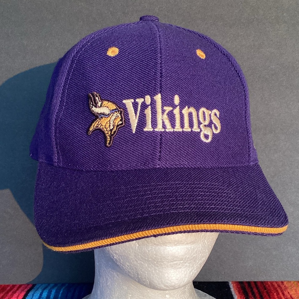Vintage puma x pro line Minnesota Vikings Adjustable Hat 80% wool